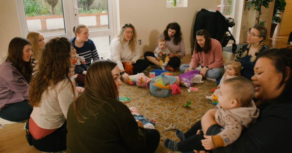 Singing Mamas with babies in Toronto